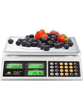 Digital Price Computing Scale 66lb - Commercial Produce & Food Weighing Tool